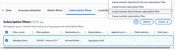 Subscription Filter